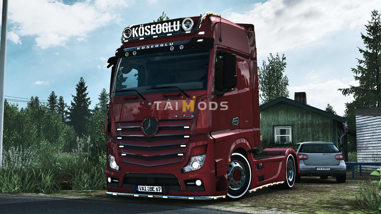ETS2 - Mercedes MP4 Truck (1.39.x)