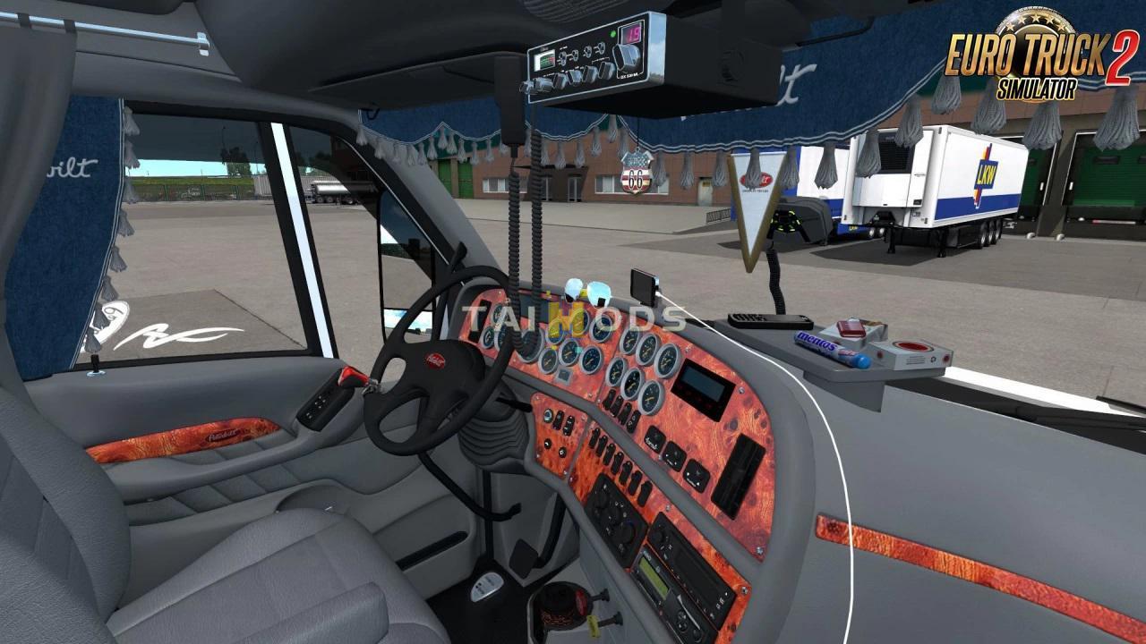 ETS2 - Peterbilt 387 + Interior V1.3.137C (1.37.x)