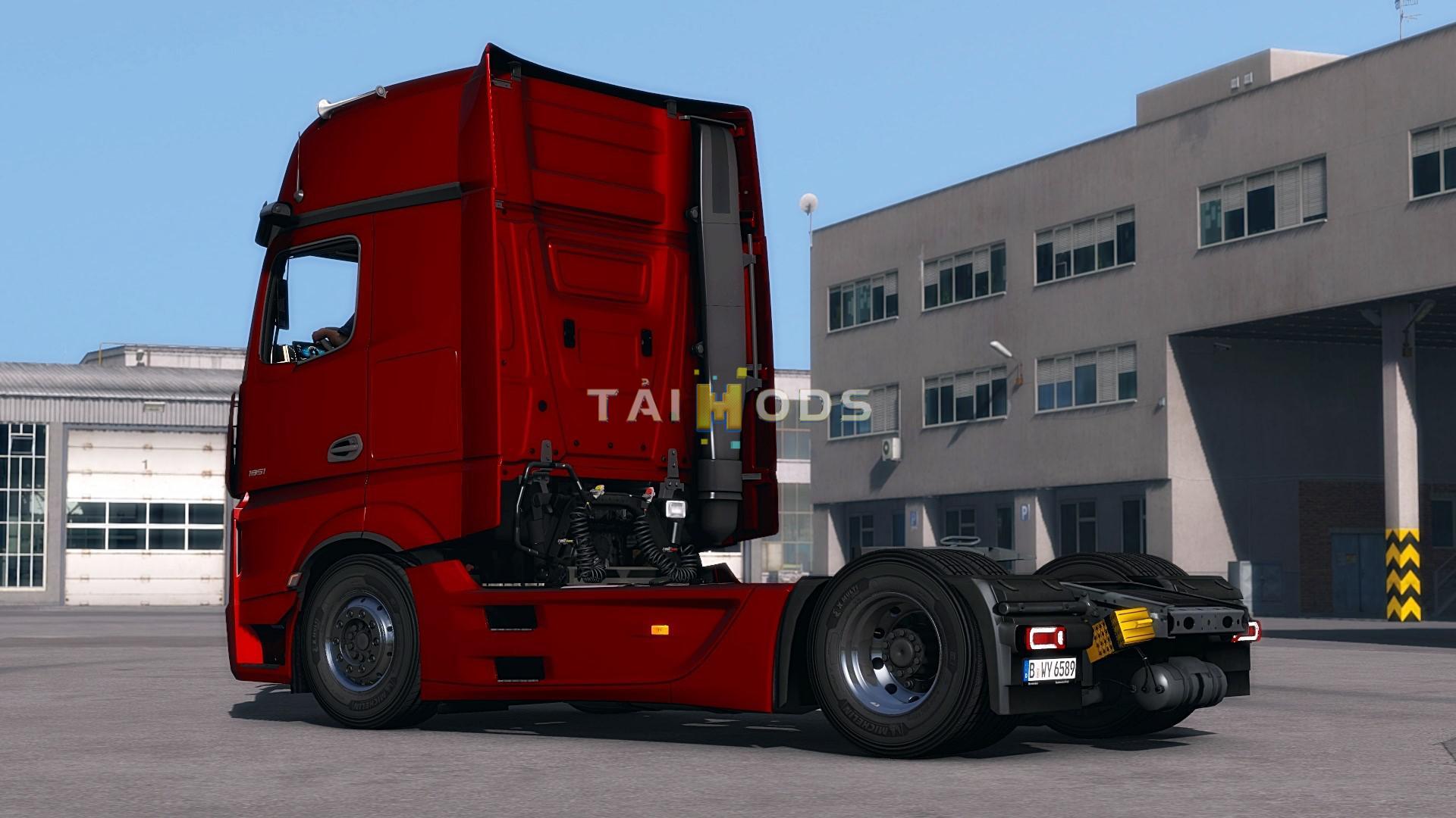 ETS2 - Mercedes-Benz Actros 2019 Truck V1.5 (1.39.x)