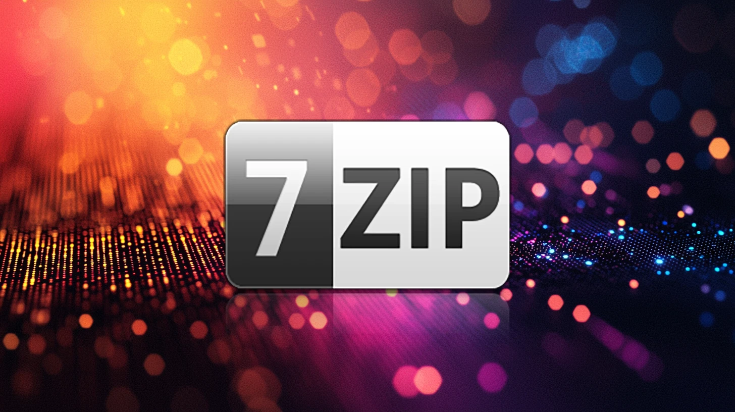 Giao diện quản lý file của 7-Zip