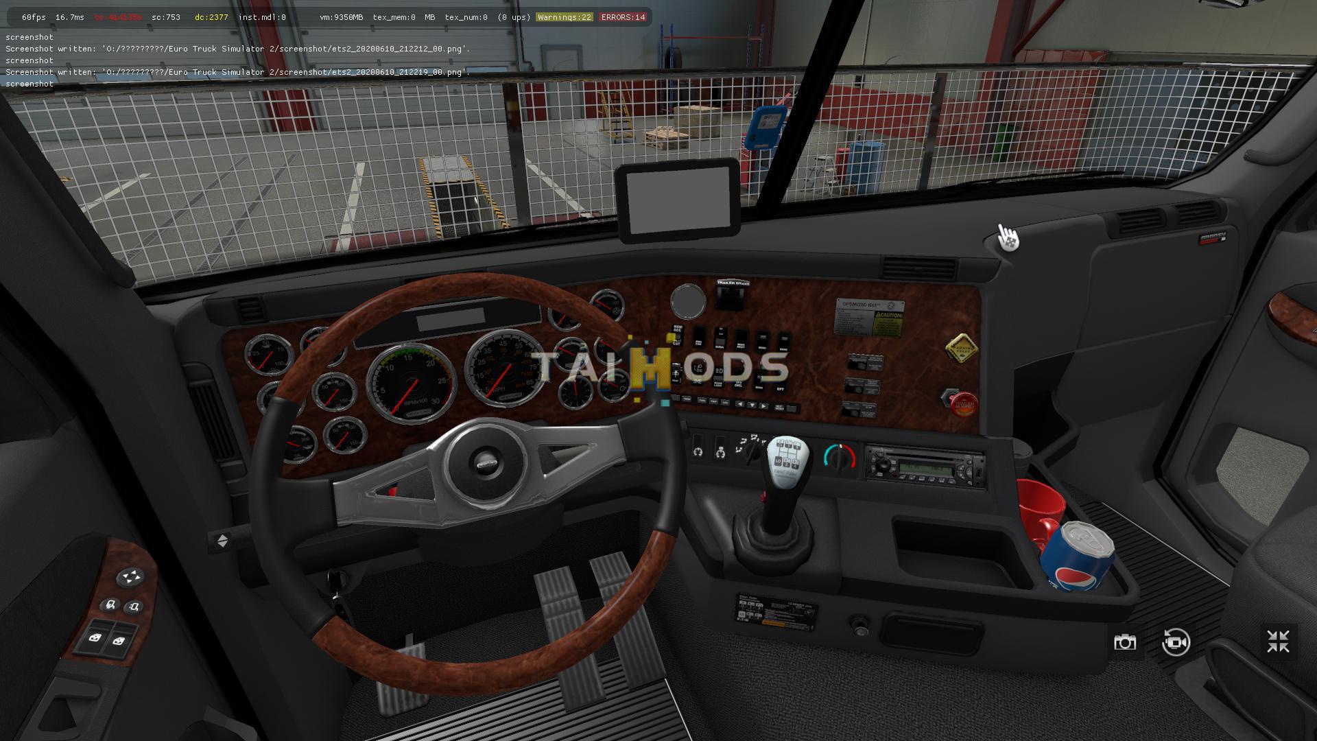 ETS2 - Freightliner Argosy Truck V2.6 (1.39.x)