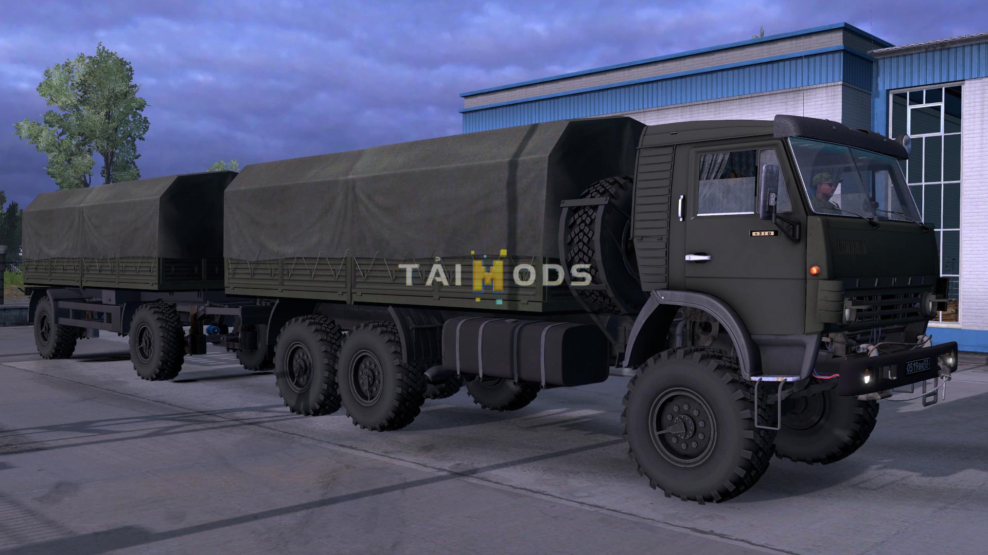 ETS2 - Kamaz 4310 Truck V1.0 (1.36.x)