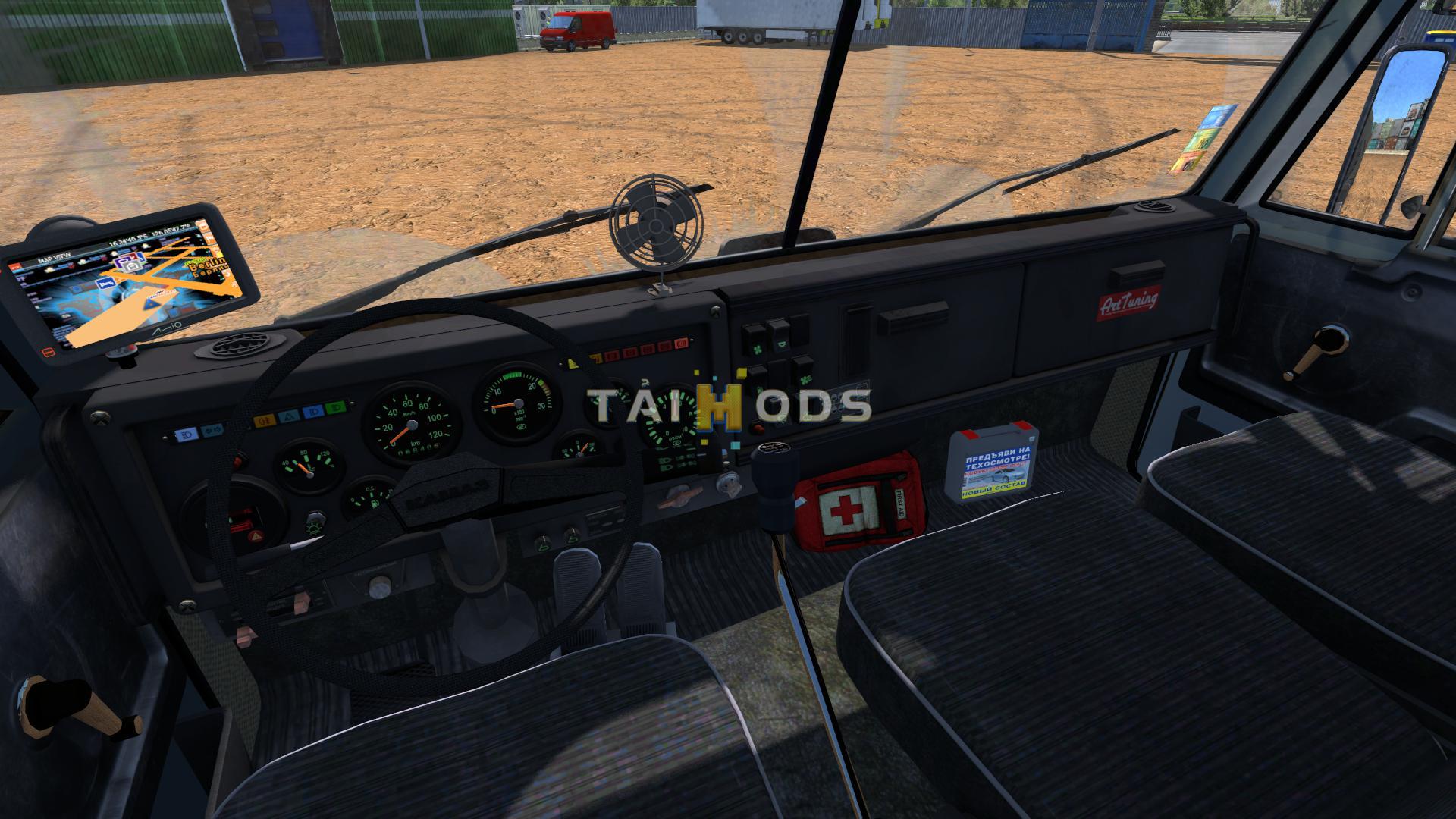 ETS2 - Kamaz 4310 Truck V1.0 (1.36.x)
