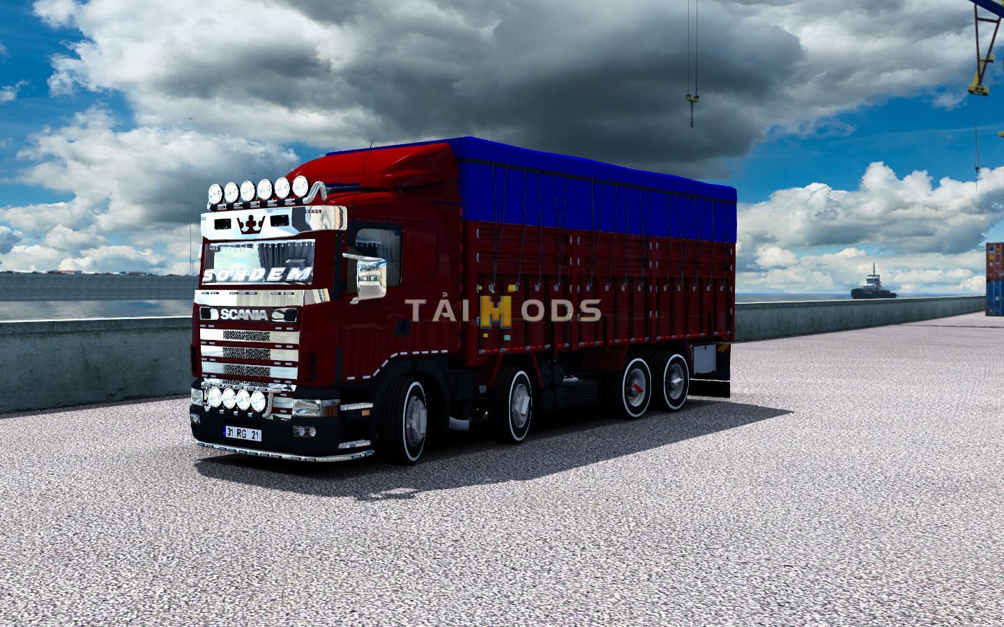 ETS2 - Scania 124G 360 Truck V2.0 (1.38.x)