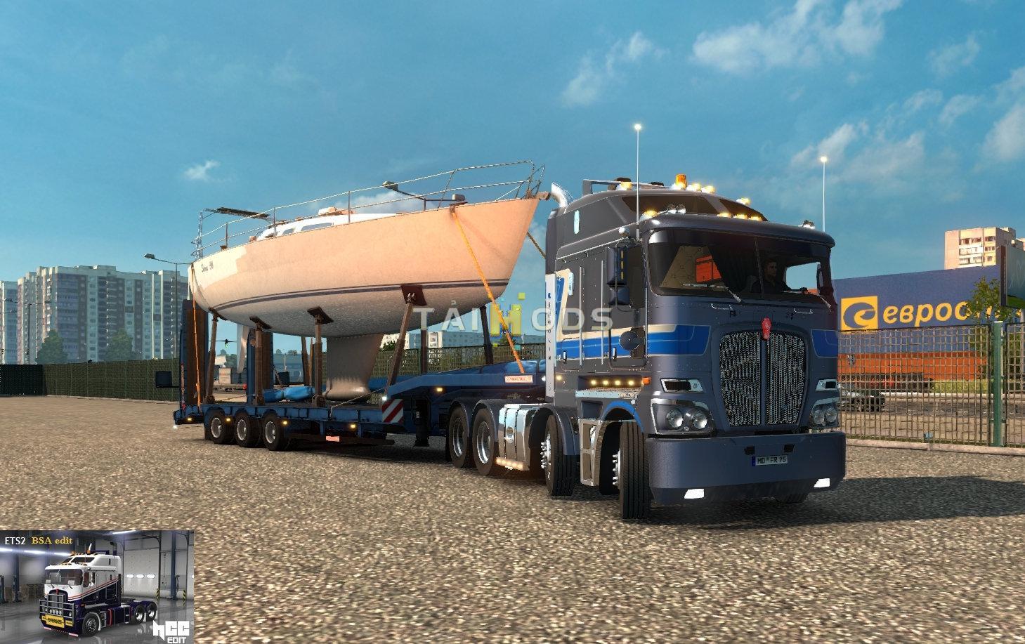 ETS2 - RTA-Mods Kenworth K200 HCC (1.39.x)