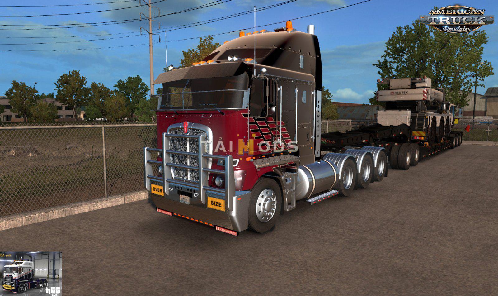 ETS2 - RTA-Mods Kenworth K200 HCC (1.39.x)