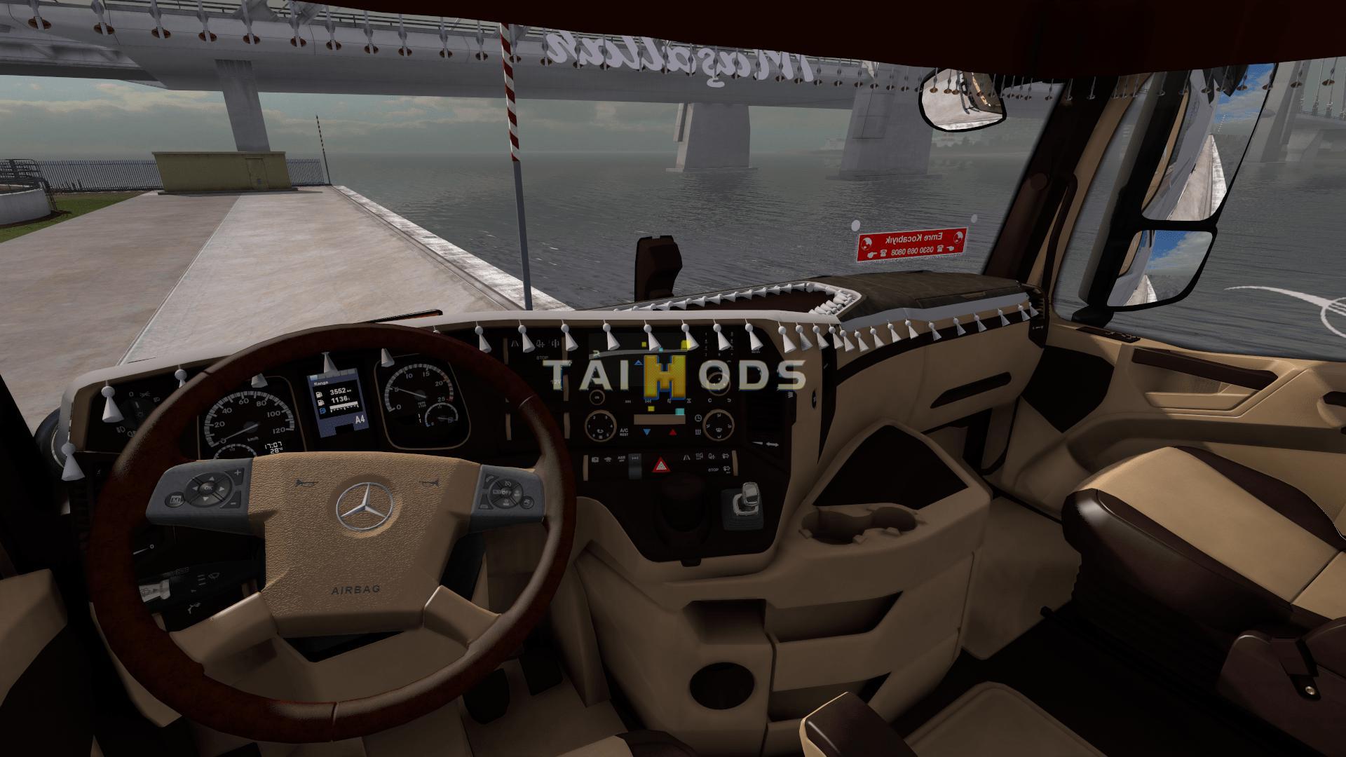 ETS2 - Mercedes Actros MP4 Vip Custom Truck (1.38.x)