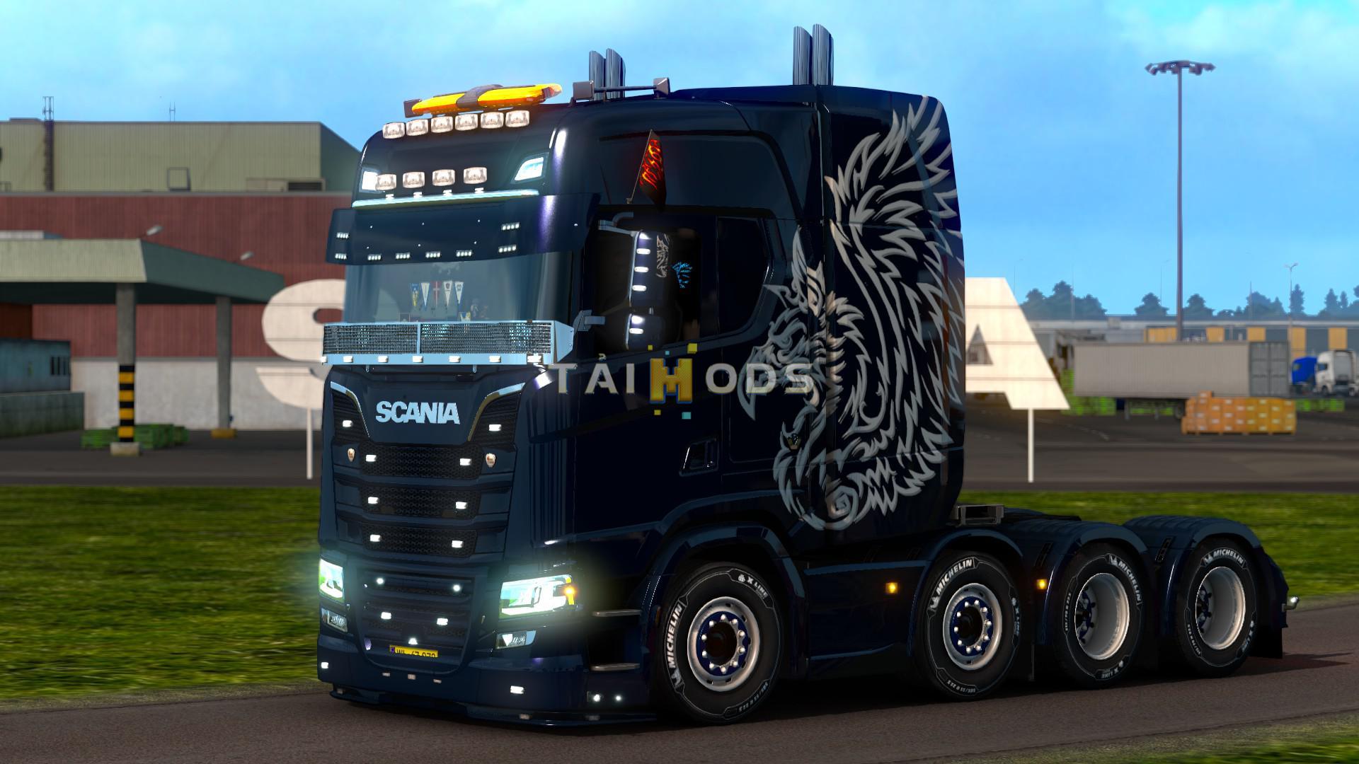 ETS2 - Scania S EU/UK for MP V1.0 (1.38.x)