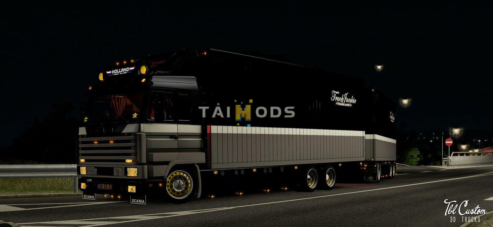 ETS2 - Scania 143M The Old Pirate (1.38.x)