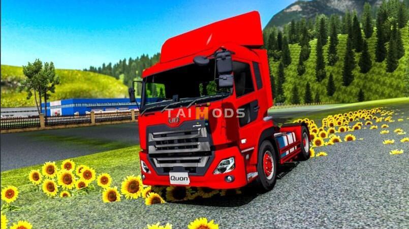 ETS2 - New UD Quon Truck V1.1 (1.38.x)