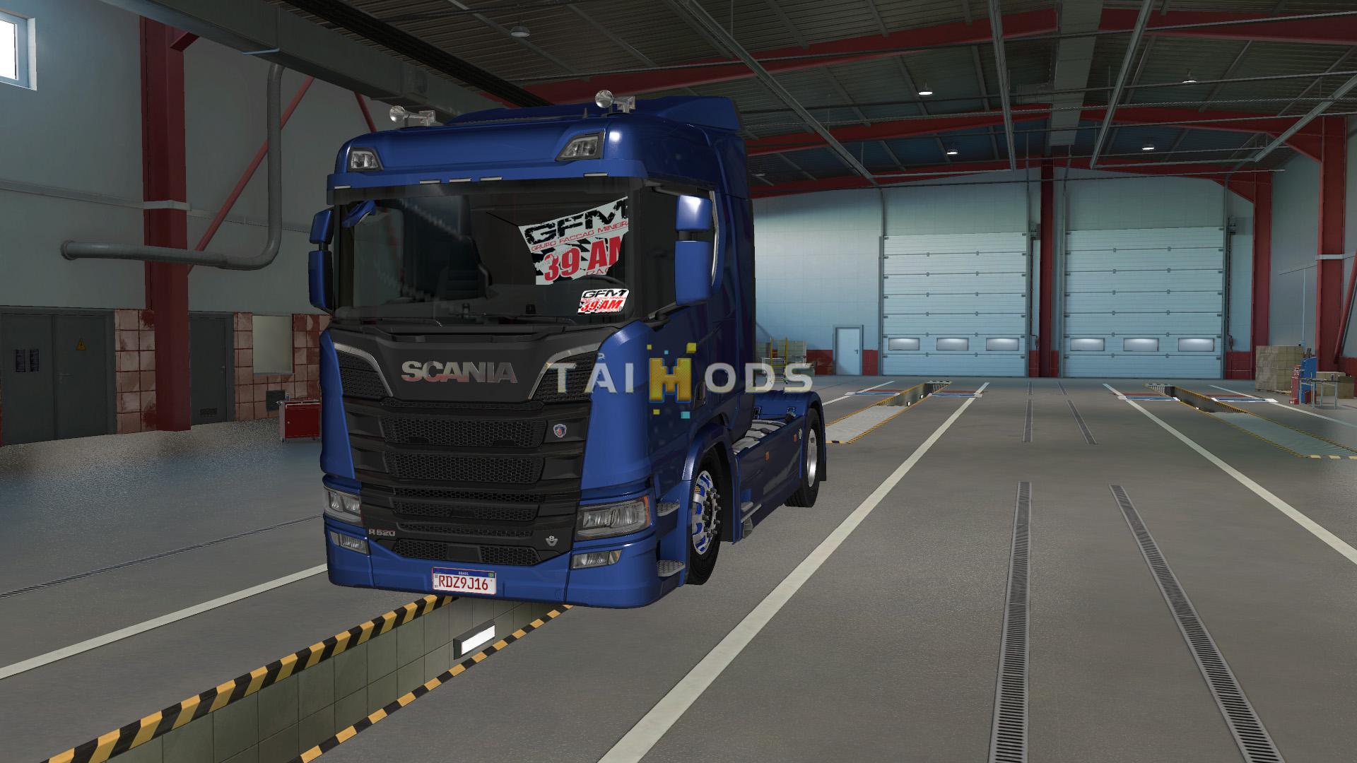 ETS2 - Scania Redzin Truck (1.38.x)