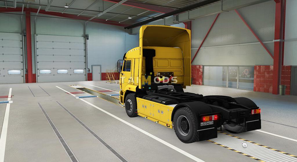 ETS2 - Kamaz 5460-63 (2009) Truck (1.38.x)