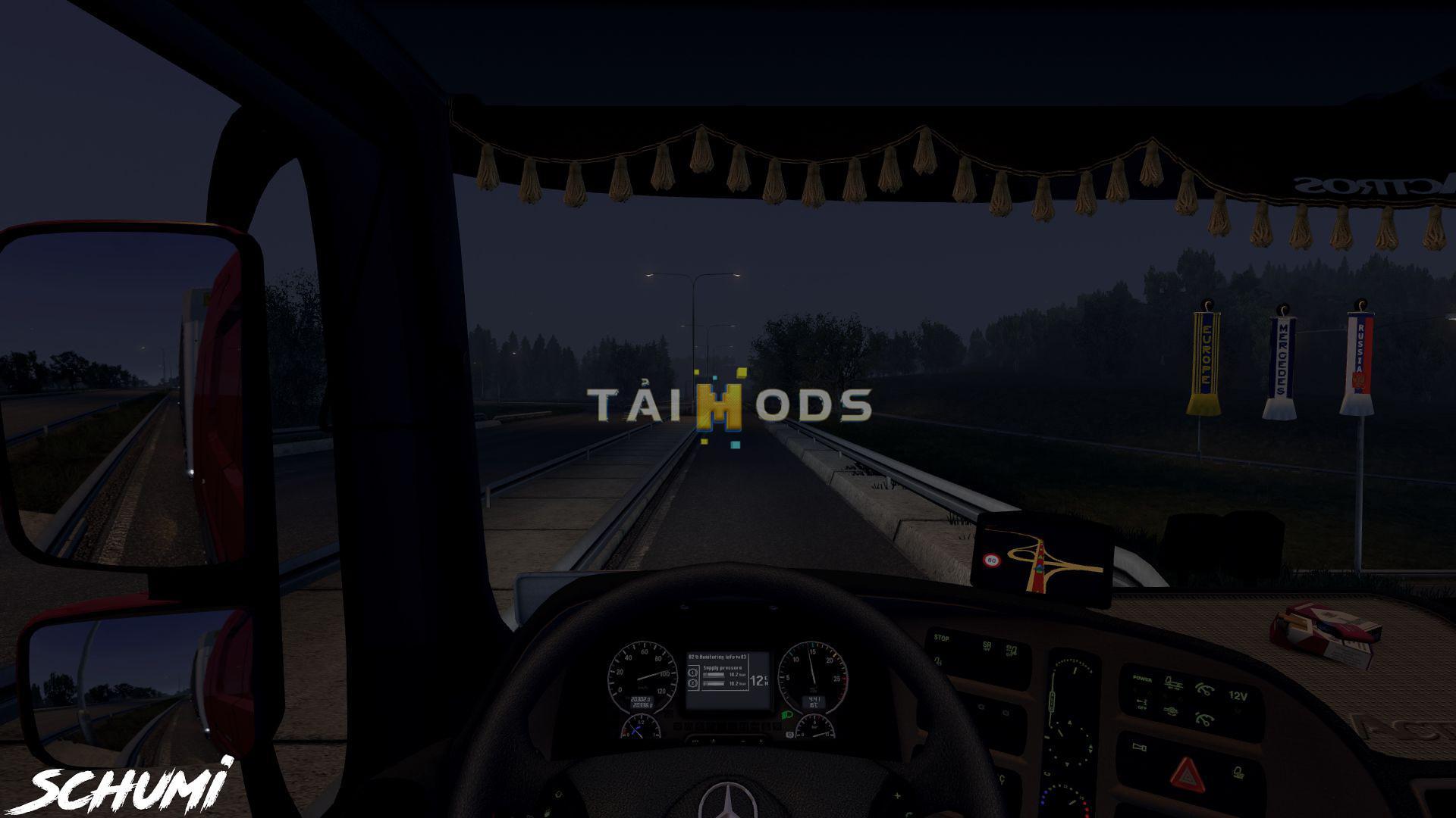 ETS2 - Mercedes Actros MP3 Truck V3.3 (1.38.x)