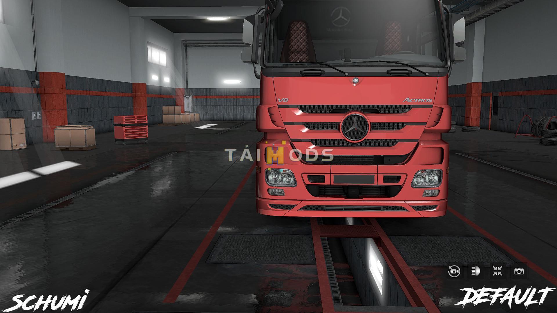 ETS2 - Mercedes Actros MP3 Truck V3.3 (1.38.x)