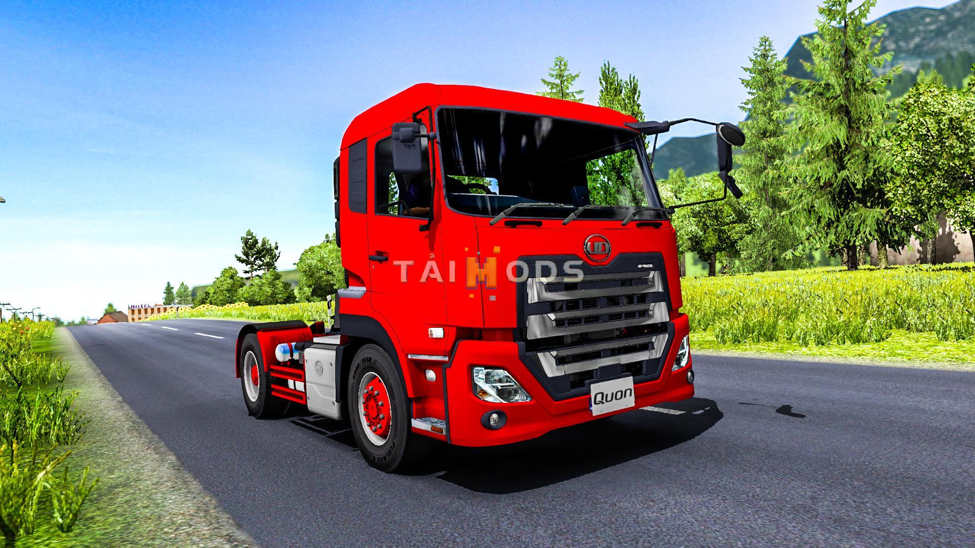 ETS2 - New UD Quon Truck (1.38.x)