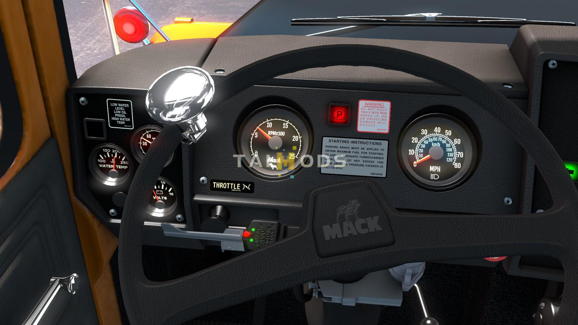 ETS2 - Mack R Series V1.8 (1.38.x)
