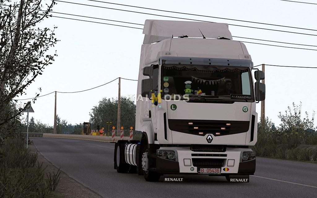 ETS2 - Renault Premium Truck V1.2 (1.38.x)