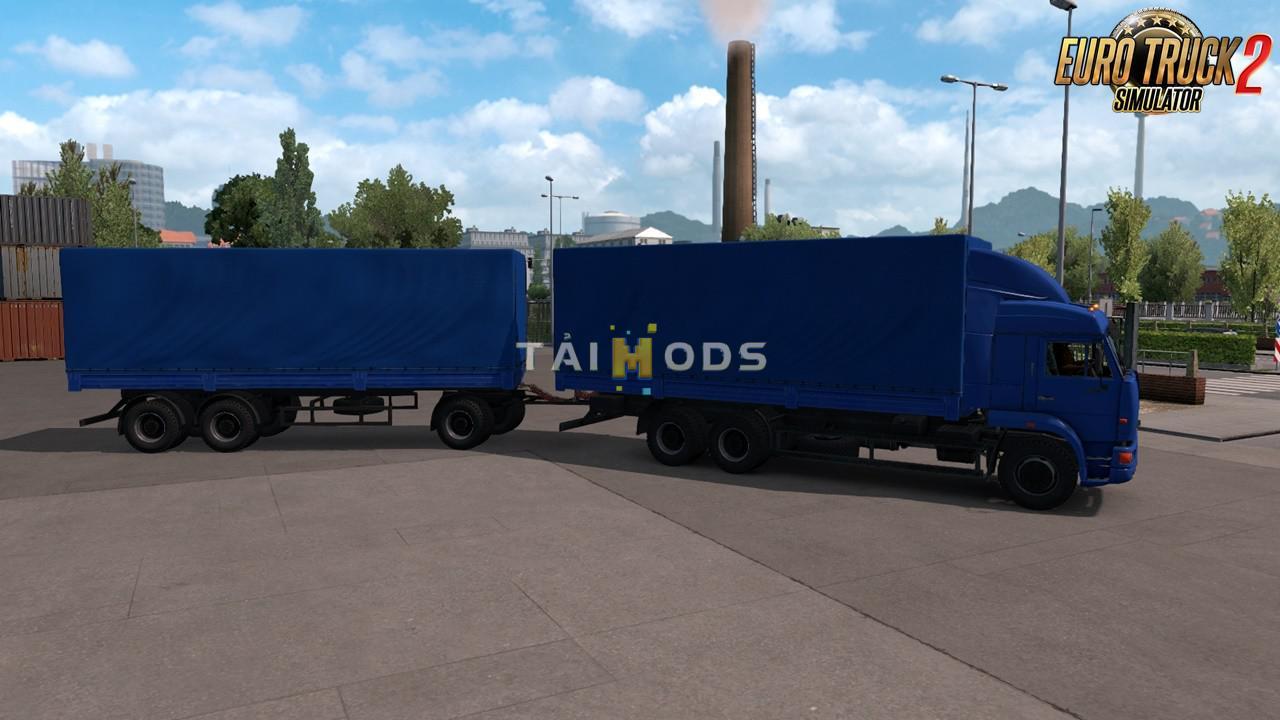 ETS2 - KamAZ 54-64-65 + Interior V1.1 (1.38.x)