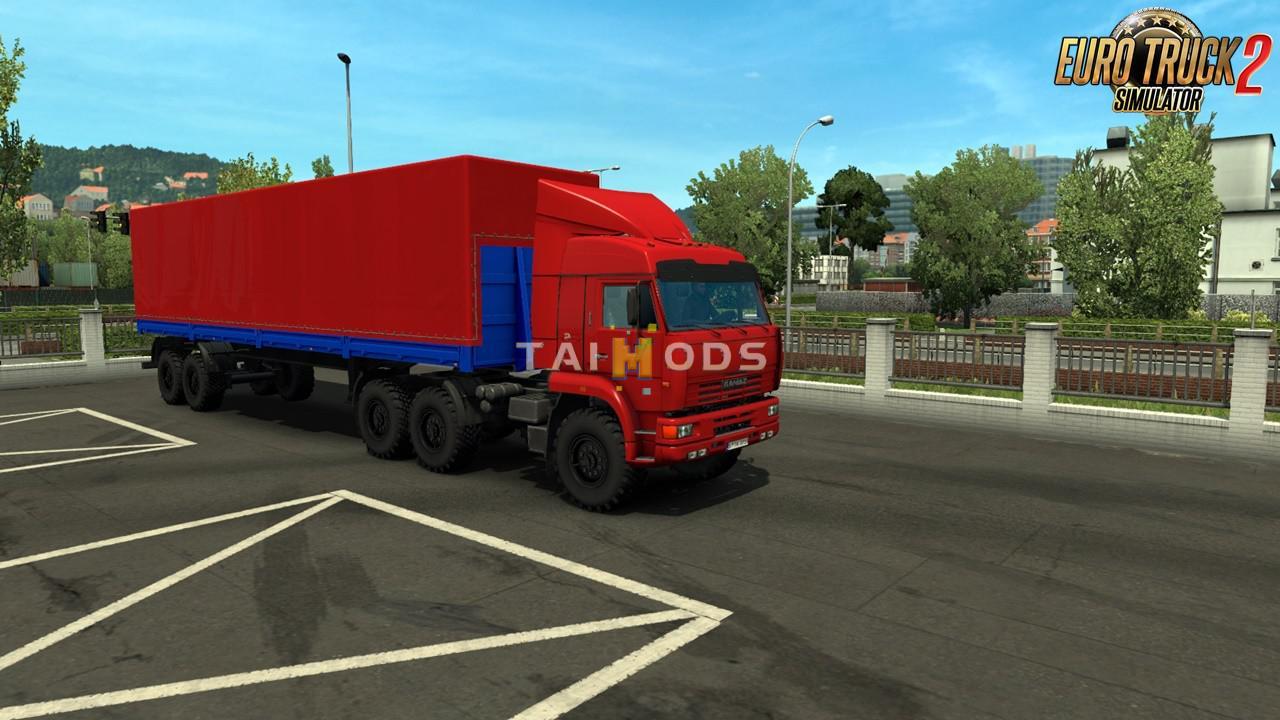 ETS2 - KamAZ 54-64-65 + Interior V1.1 (1.38.x)