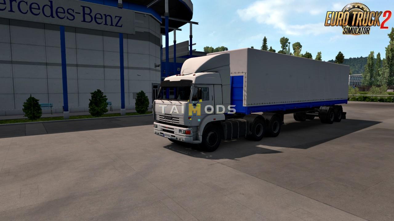 ETS2 - KamAZ 54-64-65 + Interior V1.1 (1.38.x)