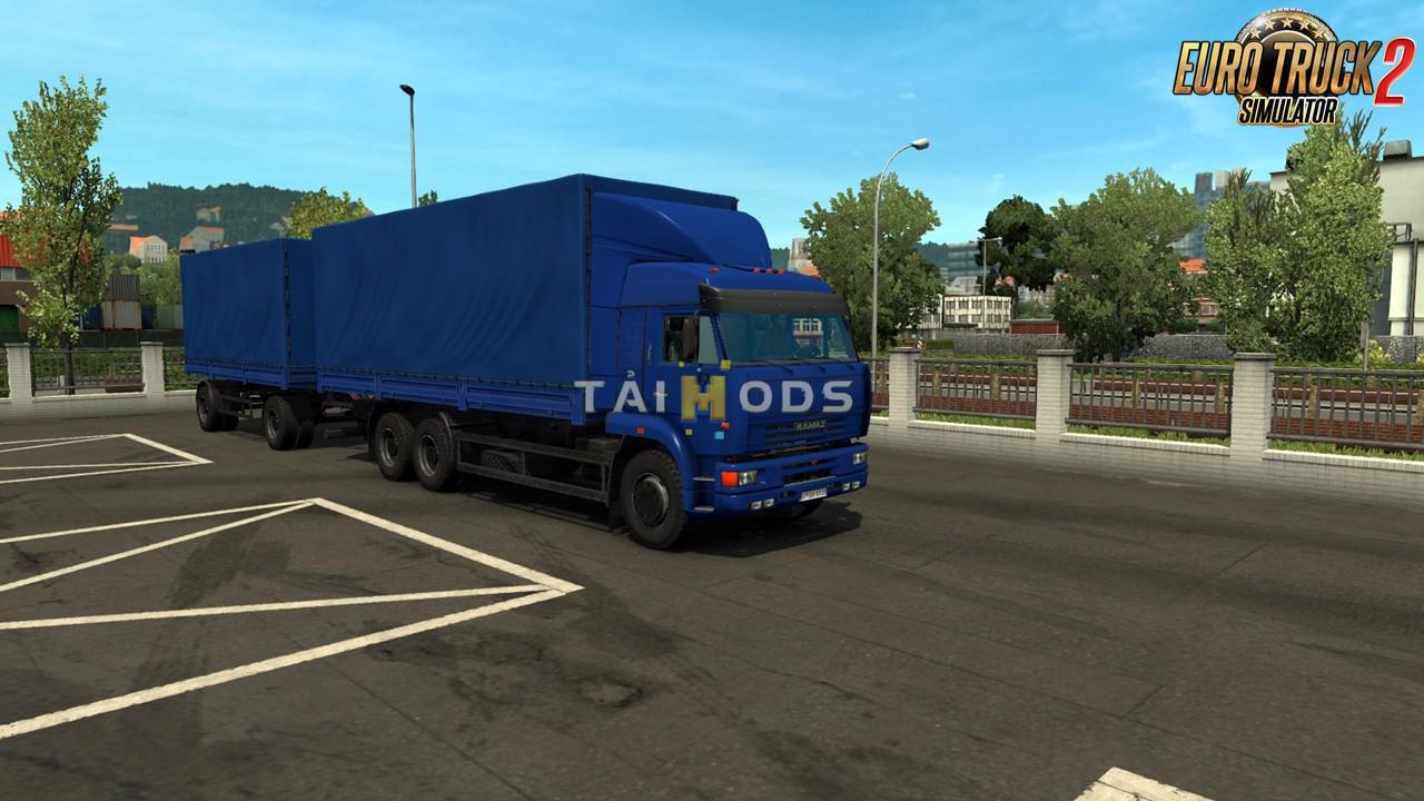 ETS2 - KamAZ 54-64-65 + Interior V1.1 (1.38.x)