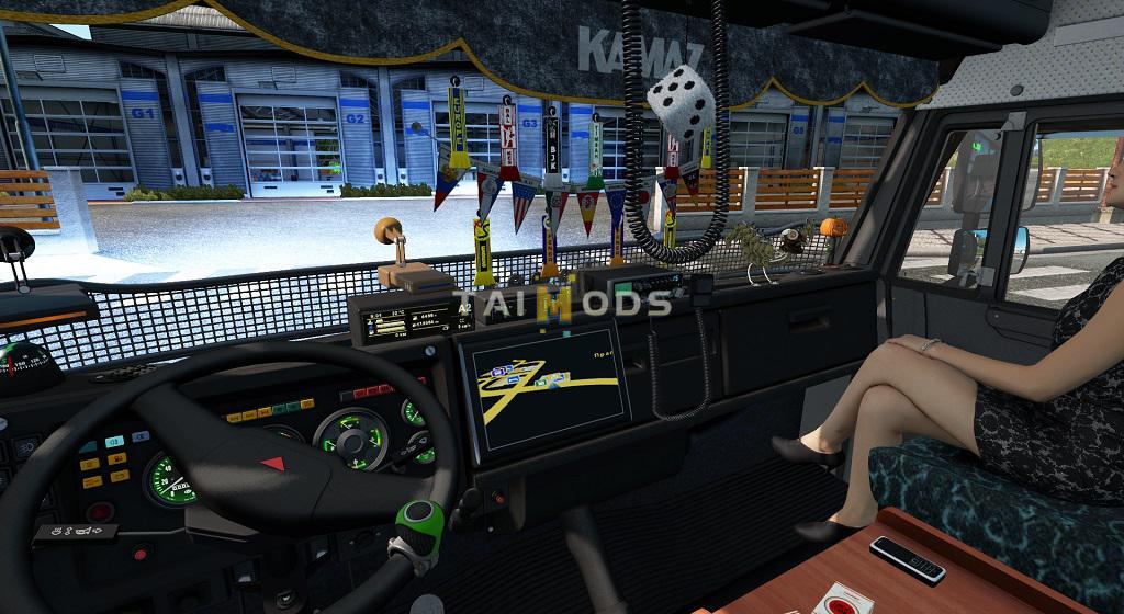 ETS2 - Kamaz 6460 Turbo Diesel V8 (1.37.x)