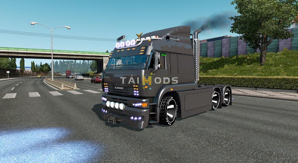 ETS2 - Kamaz 6460 Turbo Diesel V8 (1.37.x)