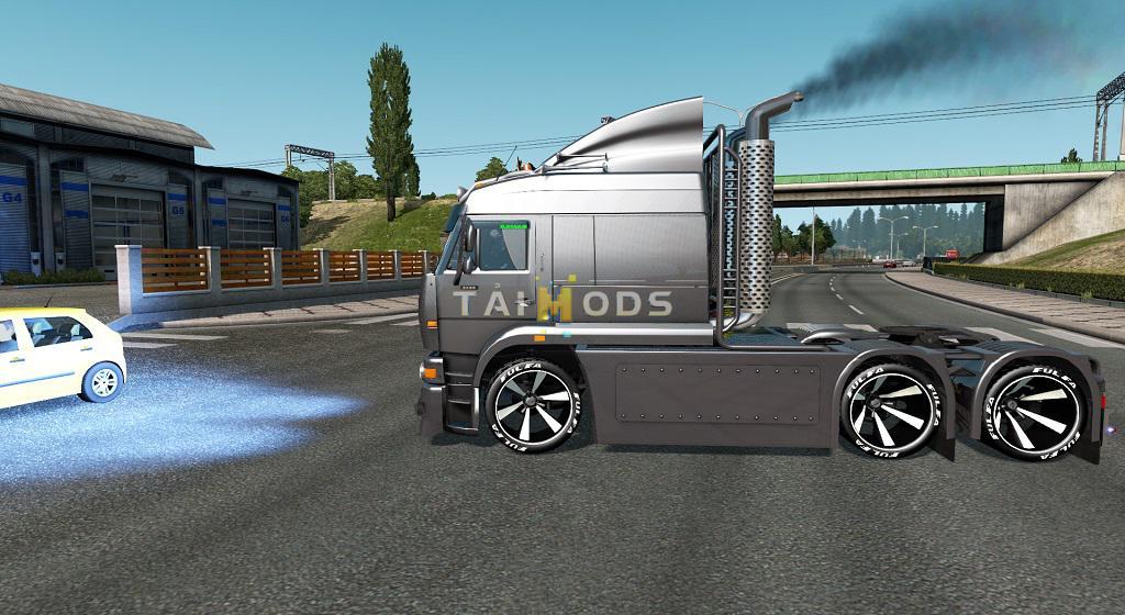 ETS2 - Kamaz 6460 Turbo Diesel V8 (1.37.x)