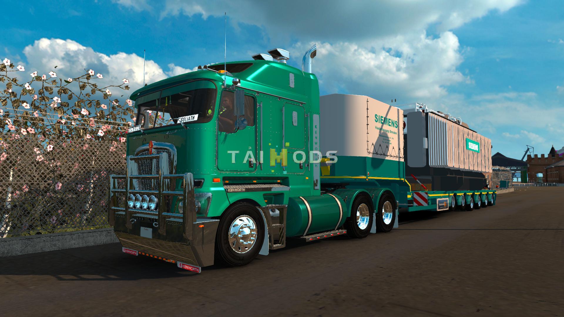 ETS2 - Kenworth K200 Truck V14.3 (1.37.x)