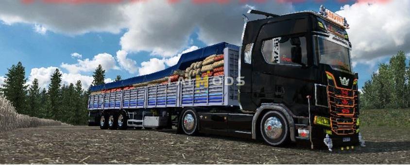 ETS2 - Scania R-S Addons V5.5 (1.37.x)