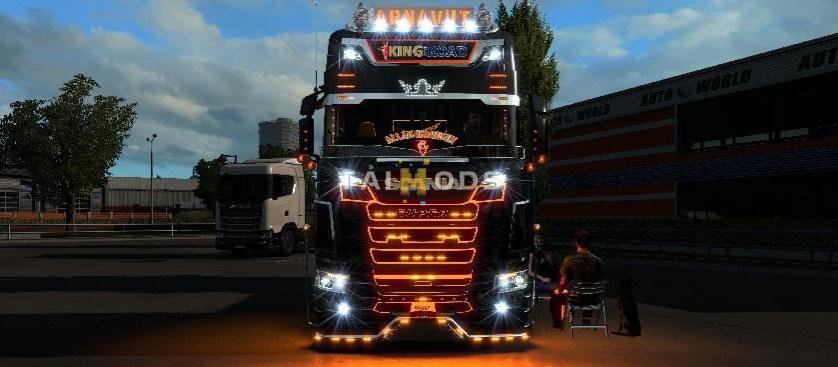 ETS2 - Scania R-S Addons V5.5 (1.37.x)