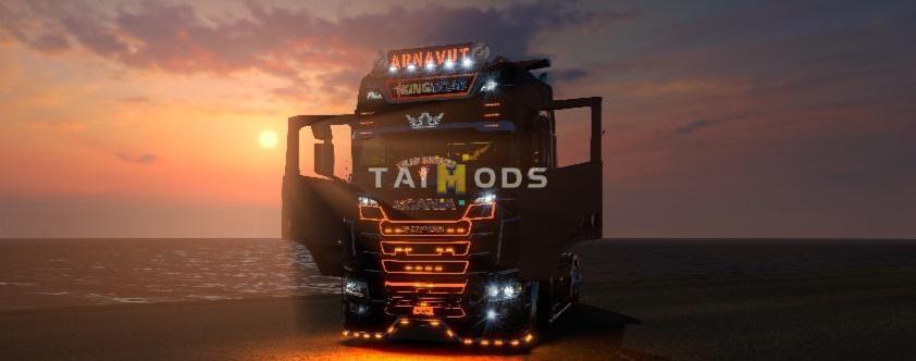 ETS2 - Scania R-S Addons V5.5 (1.37.x)