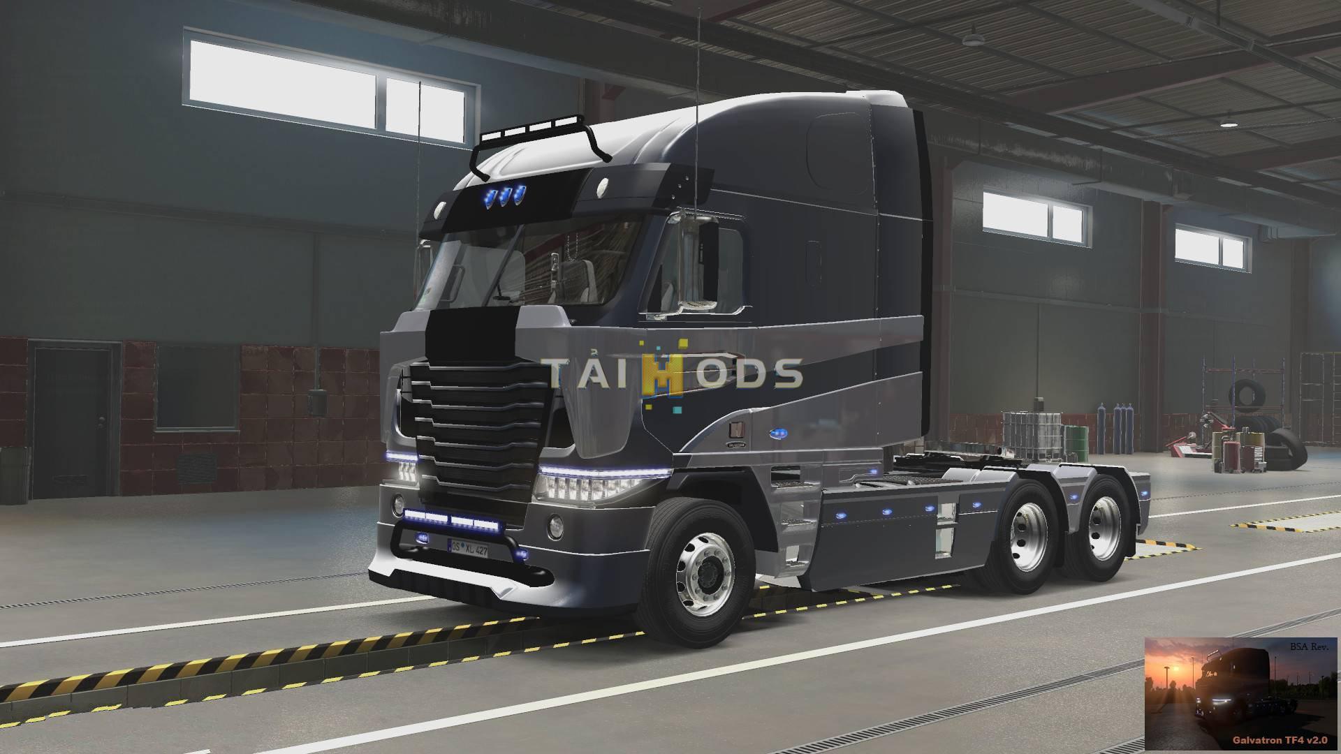 ETS2 - Fabio Contiers Galvatron TF4 V2 (BSA Revision) 1.37.x