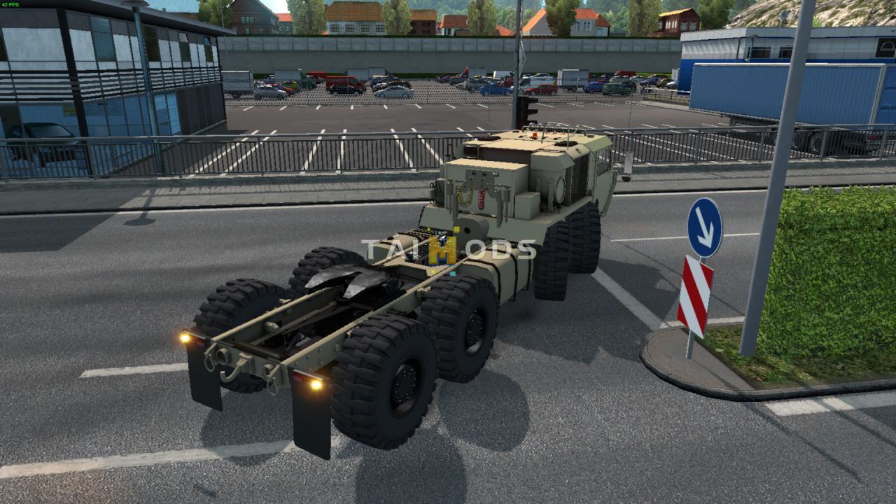 ETS2 - Oshkosh Defense Hemtt A4 Truck (1.37.x)