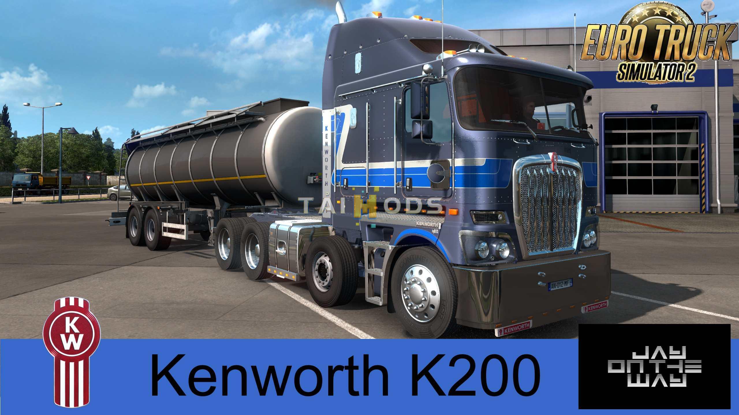 ETS2 - Kenworth K200 Truck (1.37.x)
