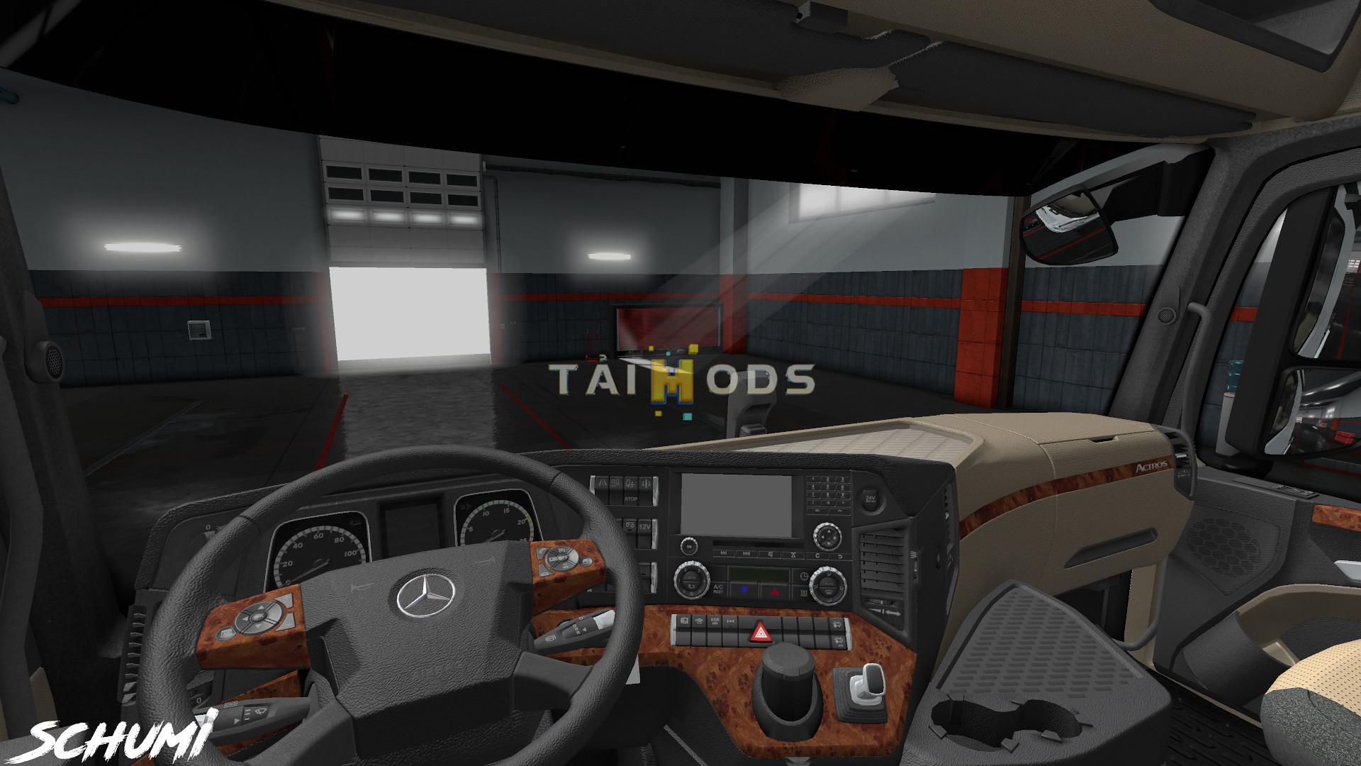 ETS2 - Mercedes Actros MP4 Reworked Truck V2.2 (1.37.x)
