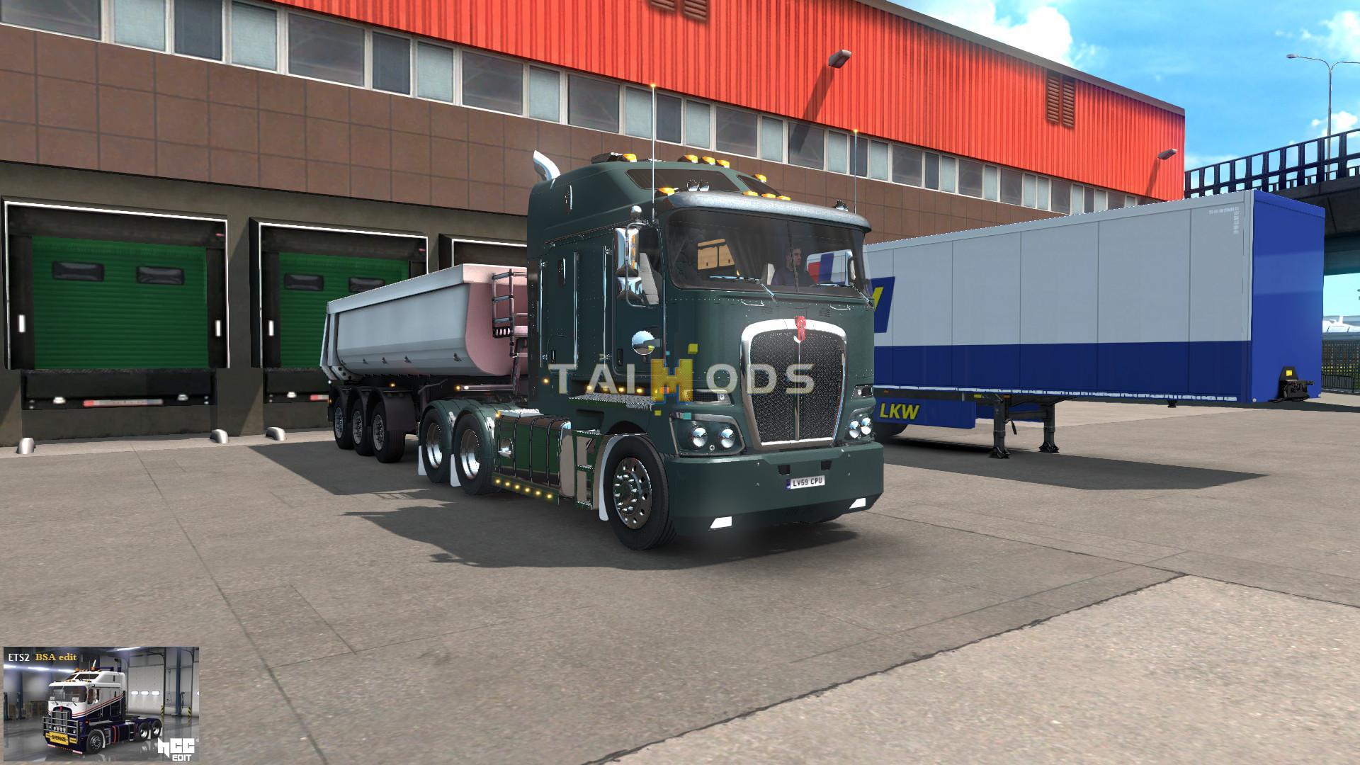 ETS2 - RTA-Mods Kenworth K200 HCC V14.3 (1.37.x)