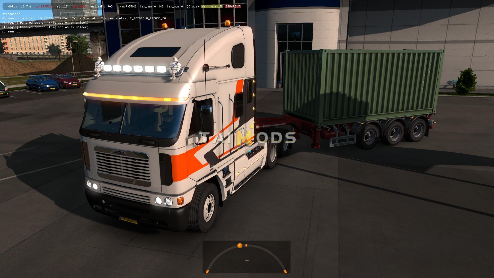 ETS2 - Freightliner Argosy Truck V2.5 (1.37.x)