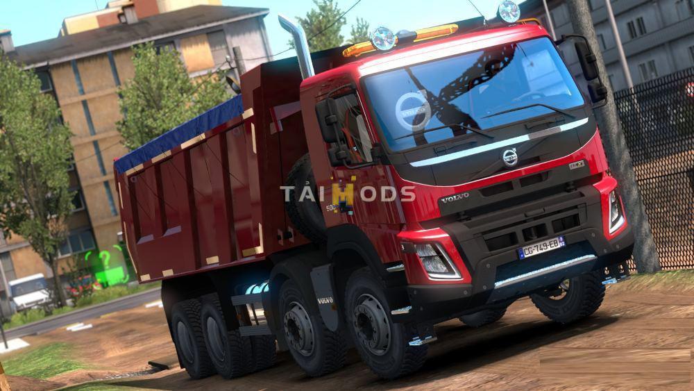 ETS2 - Volvo Kipper Rework Truck V1.8 (1.37.x)