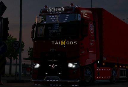 ETS2 - Renault Range T Tag Truck (1.37.x)