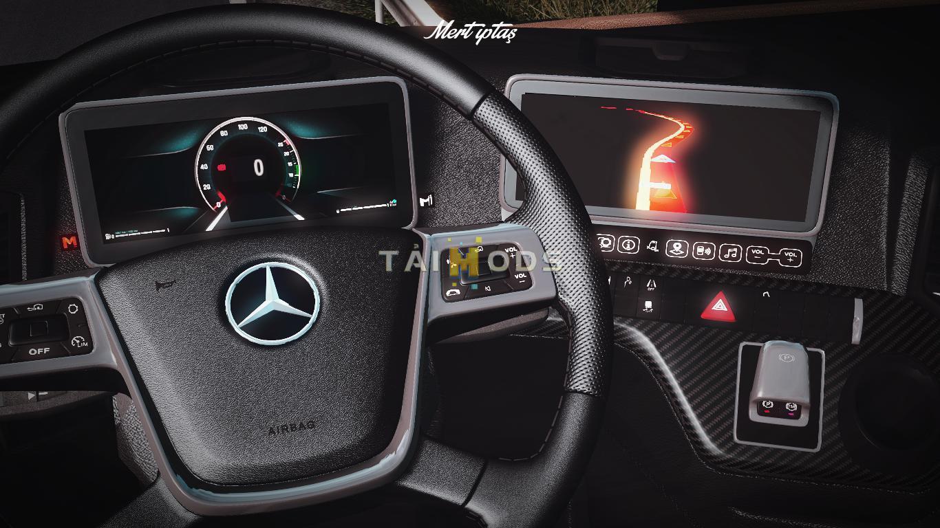 ETS2 - Mercedes-Benz Actros MP5 - 2020 MirrorCam (1.37.x)