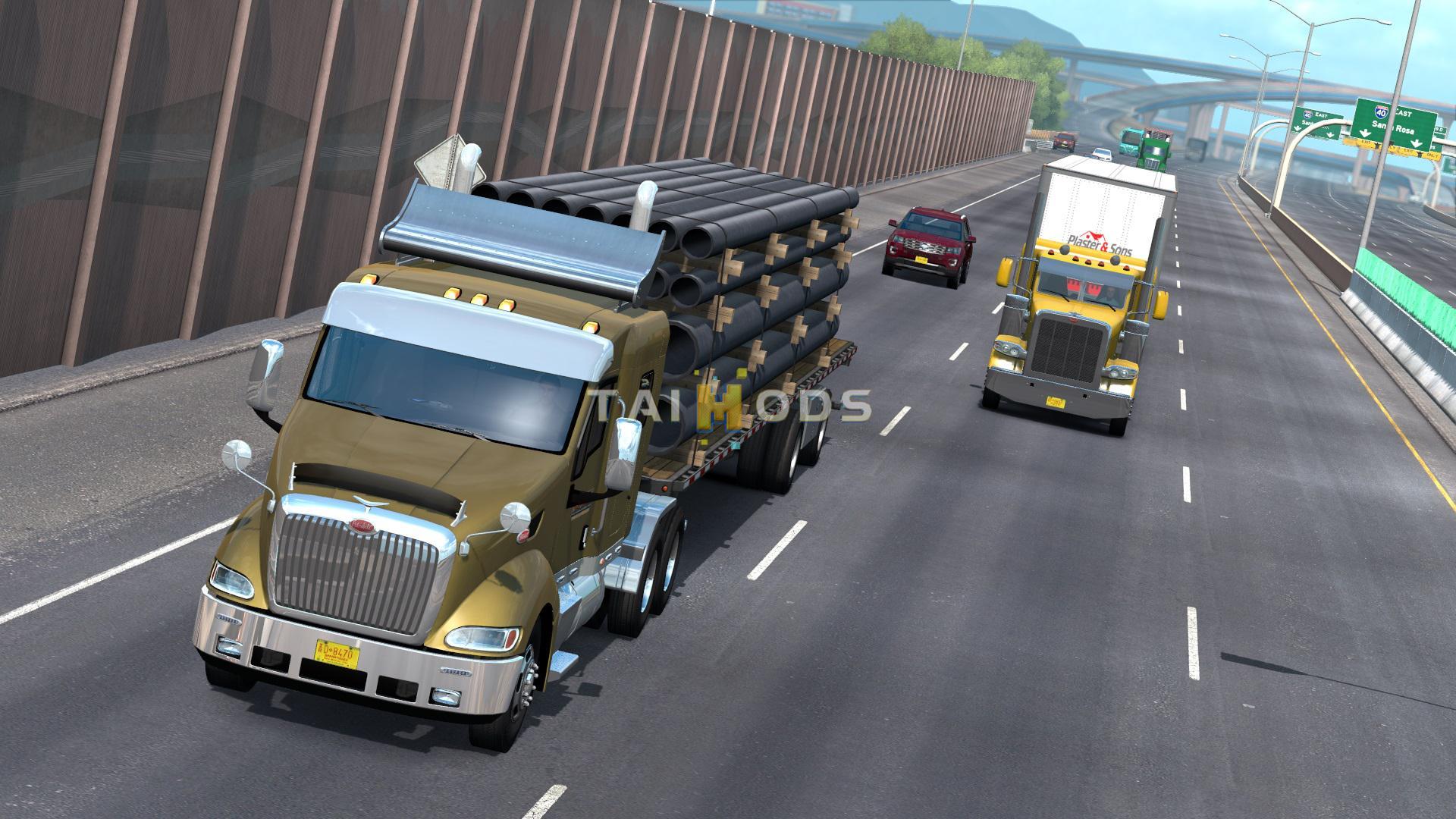 ETS2 - Peterbilt 387 Truck V1.3.137b (1.37.x)