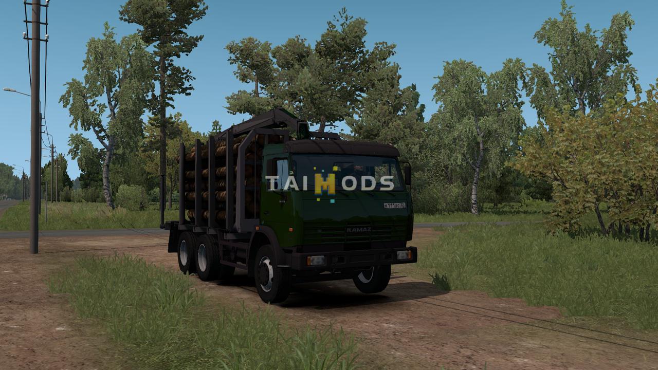 ETS2 - Kamaz 65115 Truck (1.36.x)