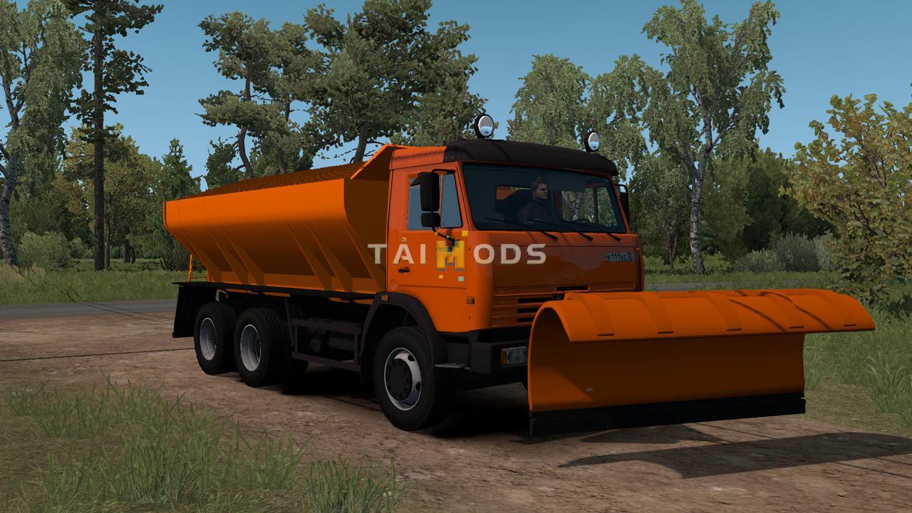 ETS2 - Kamaz 65115 Truck (1.36.x)