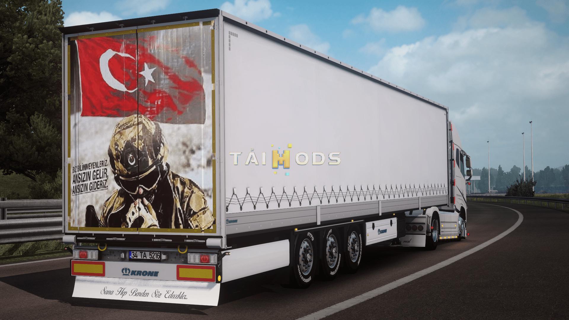 ETS2 - Volvo 540 Truck V2.0 1.37.x (Tanju Akdogan)