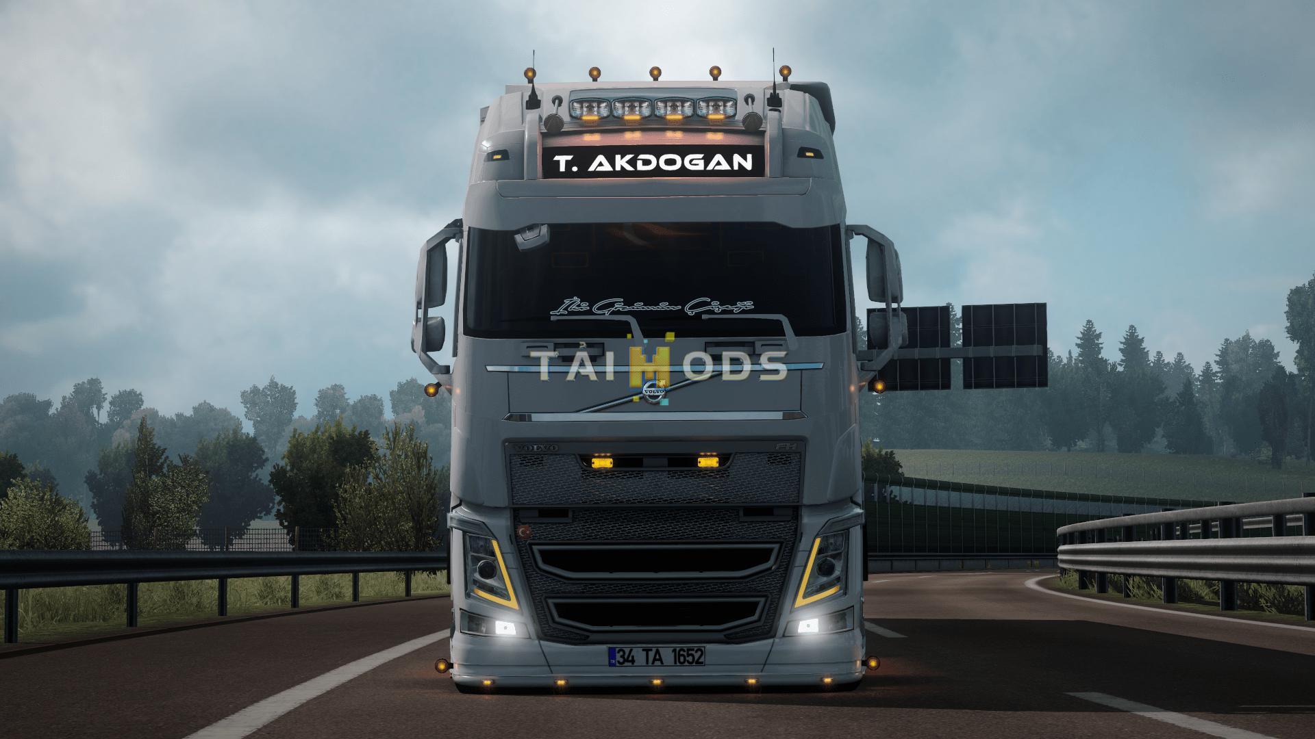 ETS2 - Volvo 540 Truck V2.0 1.37.x (Tanju Akdogan)