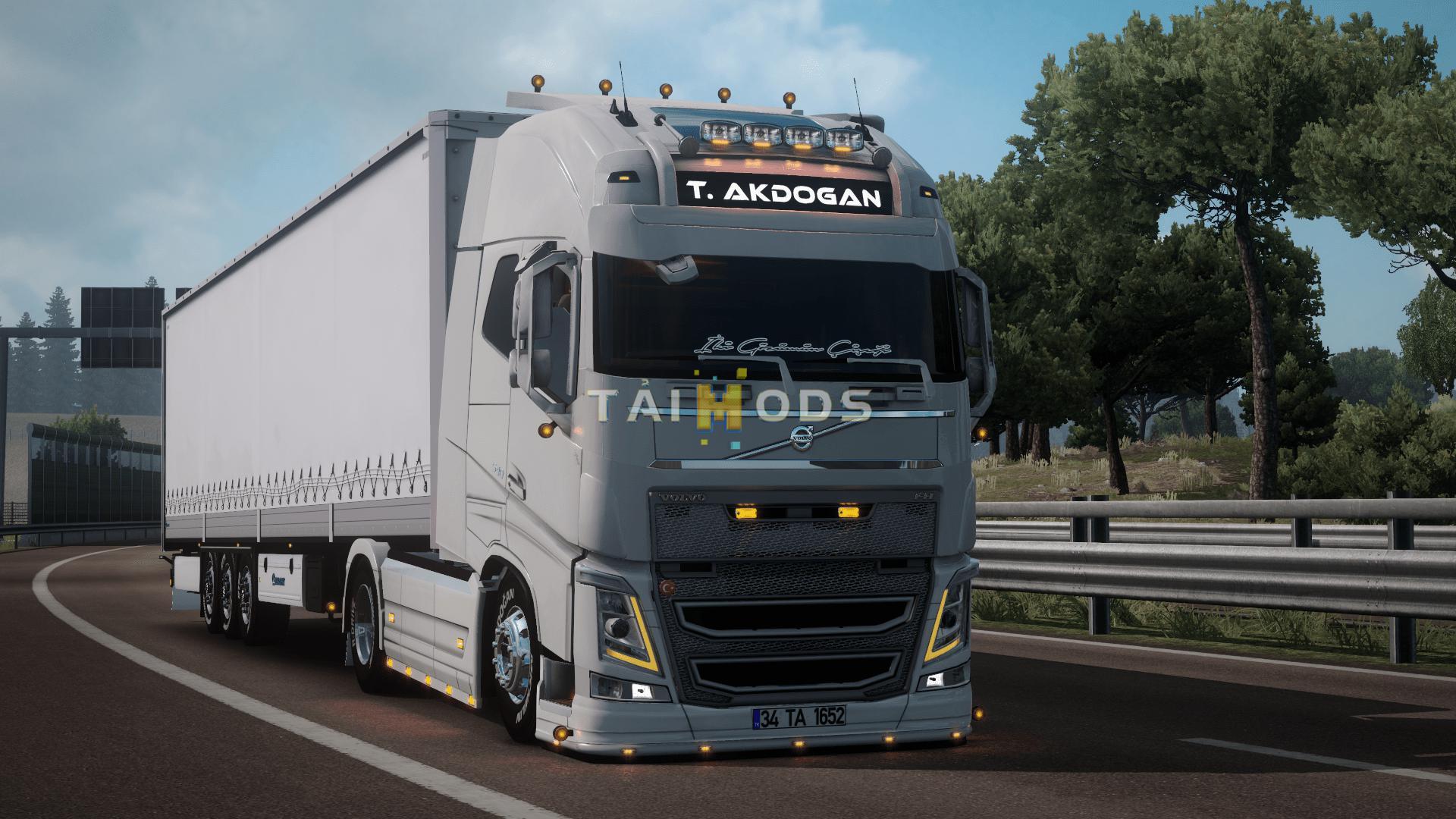 ETS2 - Volvo 540 Truck V2.0 1.37.x (Tanju Akdogan)