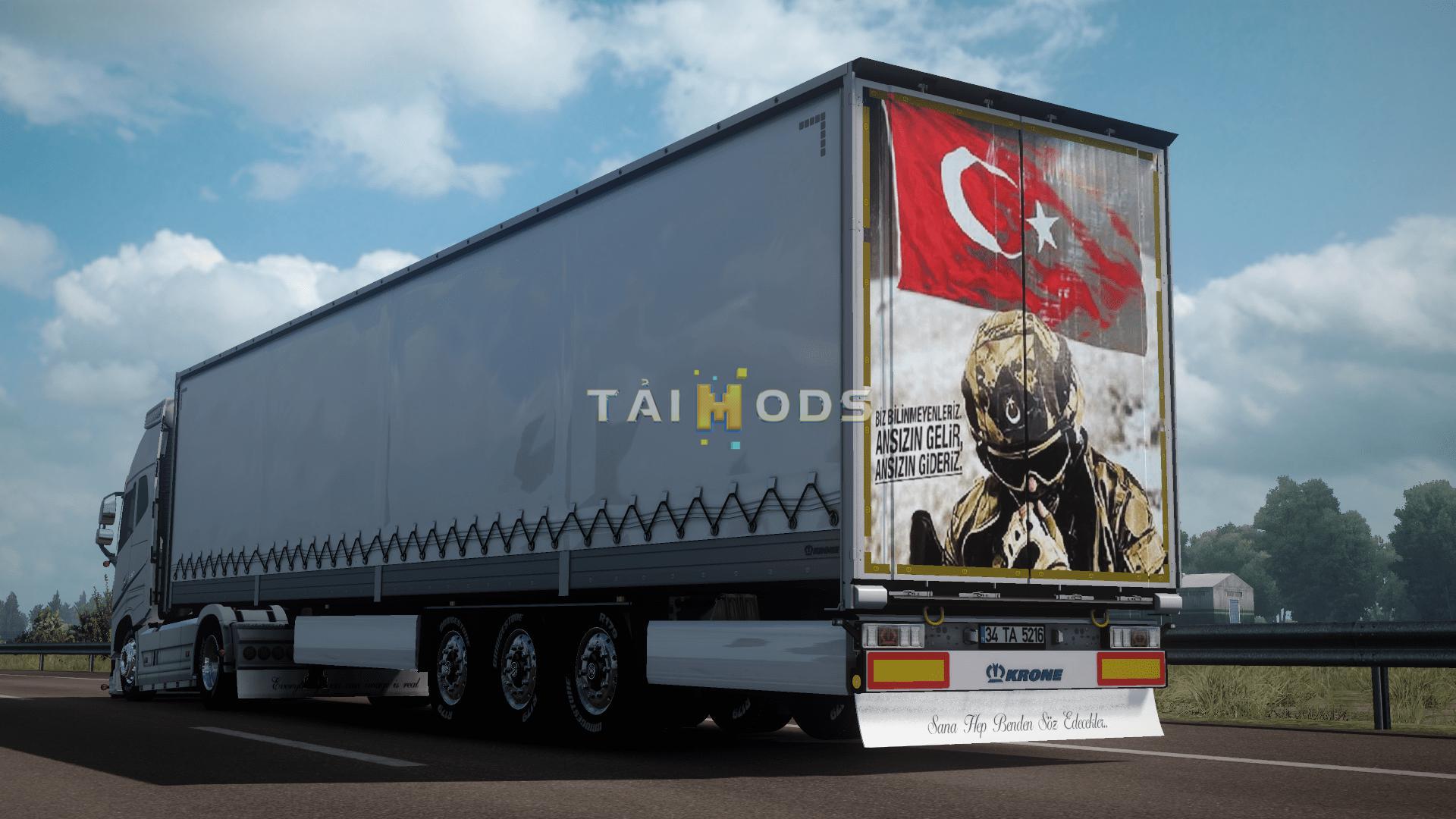 ETS2 - Volvo 540 Truck V2.0 1.37.x (Tanju Akdogan)