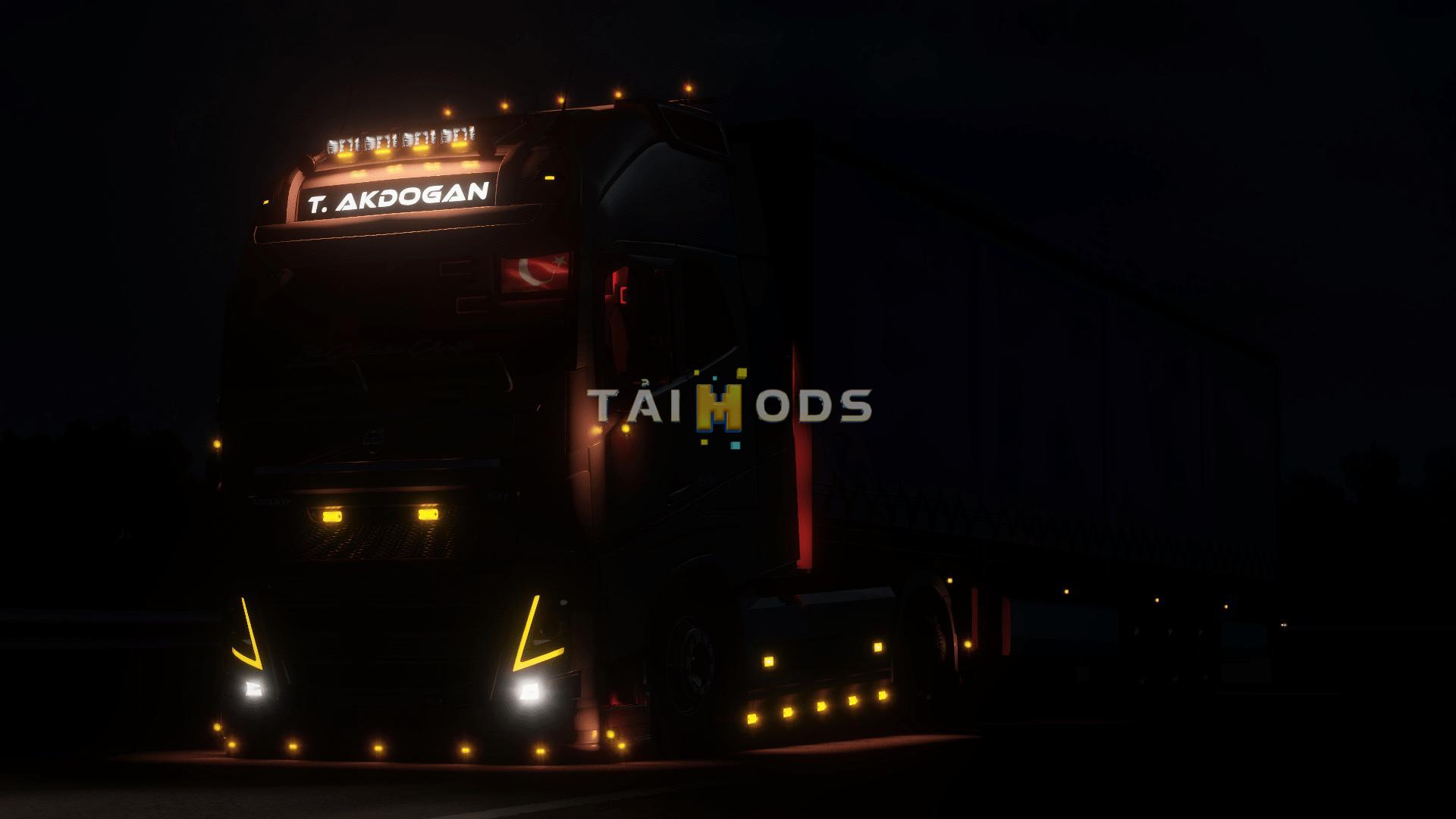 ETS2 - Volvo 540 Truck V2.0 1.37.x (Tanju Akdogan)