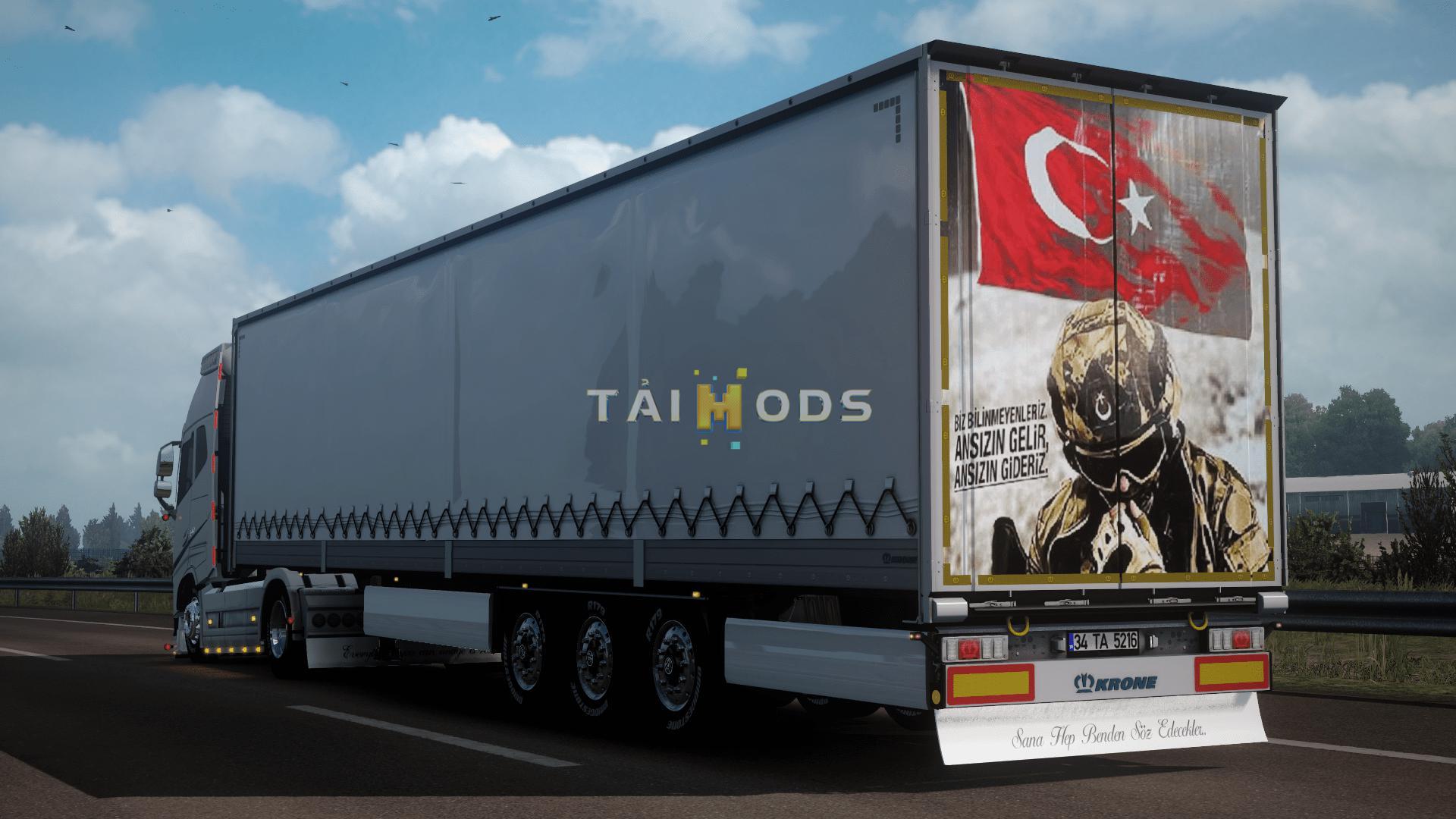 ETS2 - Volvo 540 Truck V2.0 1.37.x (Tanju Akdogan)